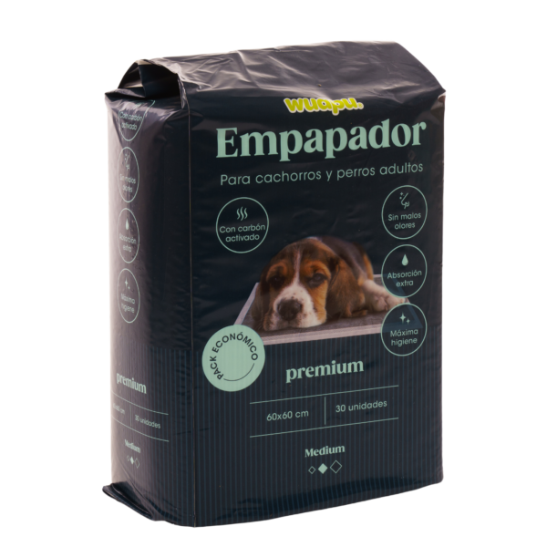 30 Empapadores con Carbón