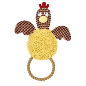 Peluche Gallo con cuerda