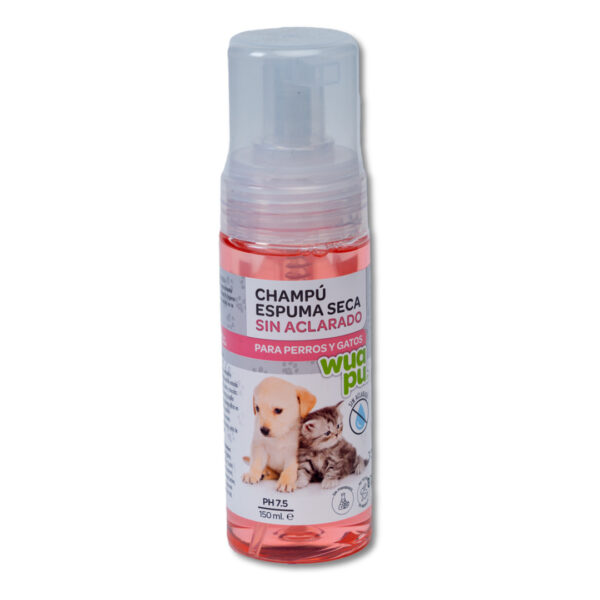 Champú espuma seca. 150 ml