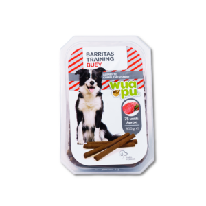 Barritas de Entrenamiento Semi Húmedas para Perros Sabor Buey. 800 g