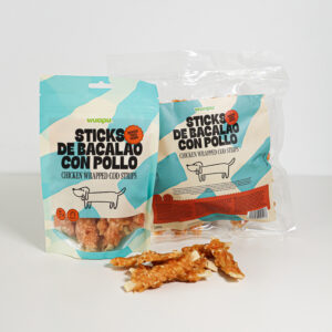 Snack Sticks de Bacalao con Pollo