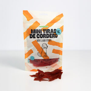 Snack mini tiras de Cordero. 100 g