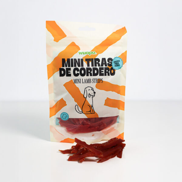 Snack mini tiras de Cordero. 100 g