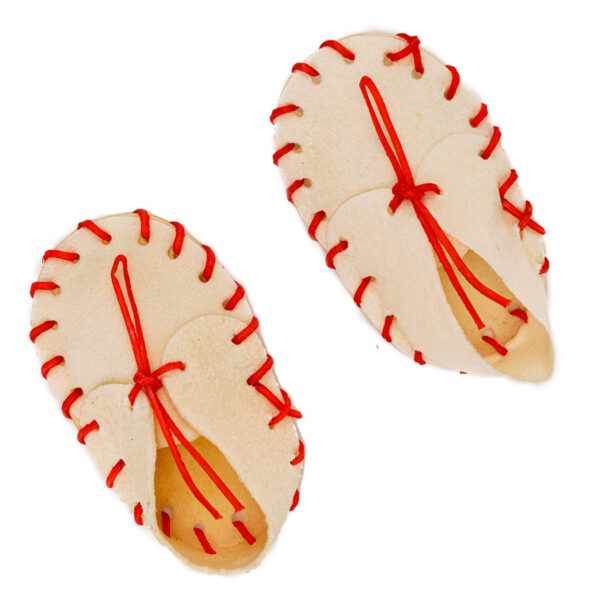 Zapato Blanco Mix 100% Piel Vacuna - Imagen 2