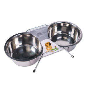 Comedero Inox Doble